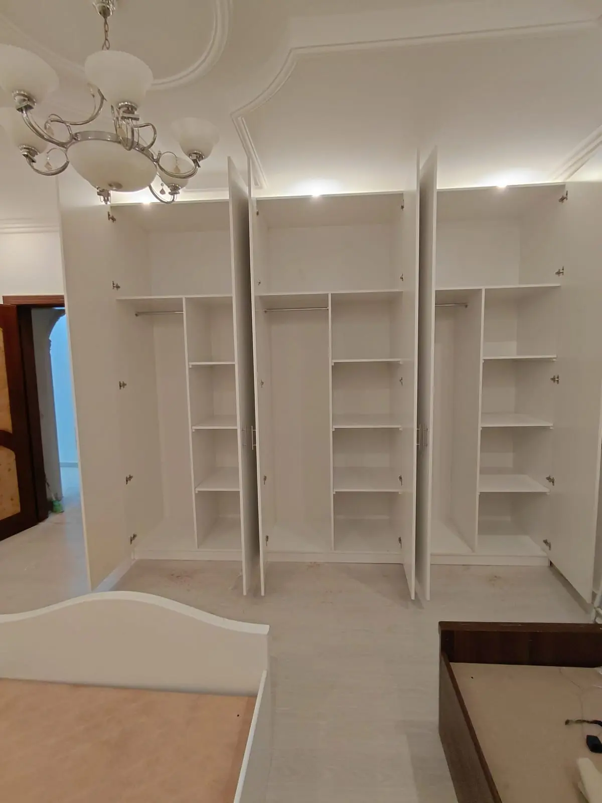Wardrobe Interior completed by Hassan Pro Carpenter