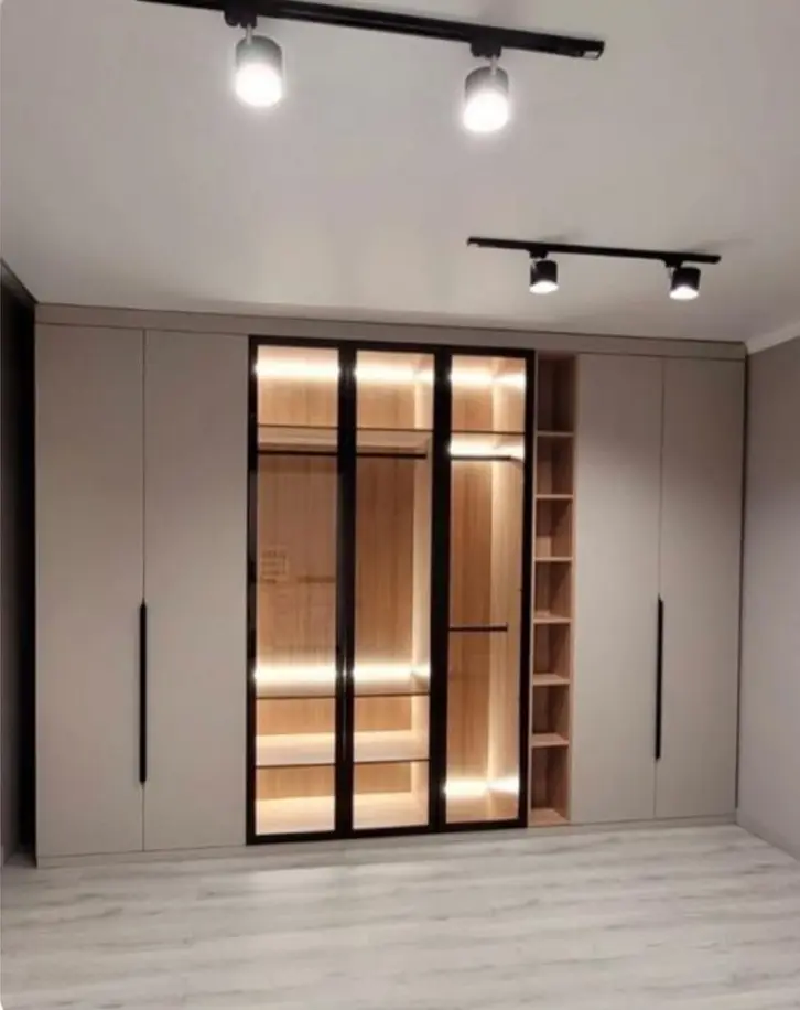 Illuminated Wardrobe completed by Hassan Pro Carpenter